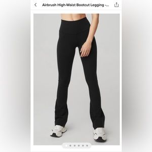 Alo Airbrush High-Waisted Bootcut Legging